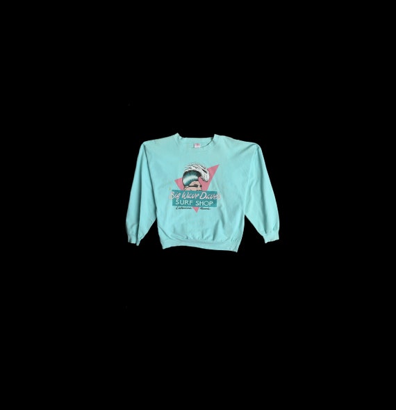 Big Wave Dave's Surf Shop Lahaina Maui Vintage Green … Gem