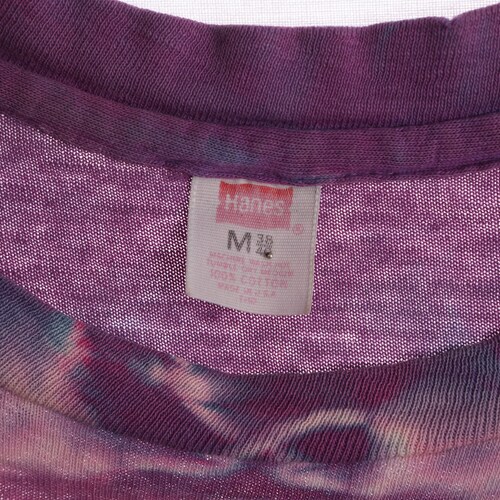Vintage Tie Dye Graphic T-shirt by Phillip Brown 1984 shops - Hippie Abstract Geometry Print