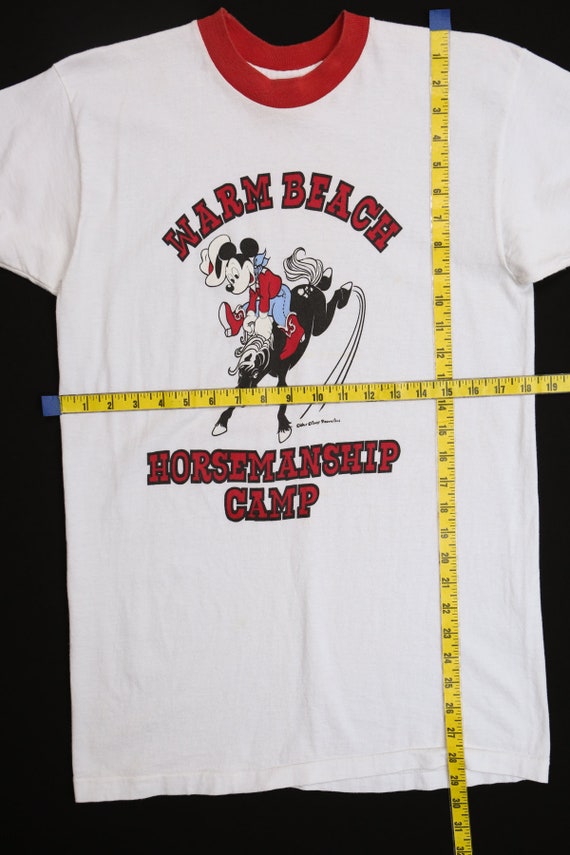 Vintage Mickey Mouse Cowboy Graphic Tshirt Gem