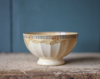 Alte Schüssel, Keramikschale, Lunchschüssel, Art Deco, Küche, Sammlung, 40er Jahre
