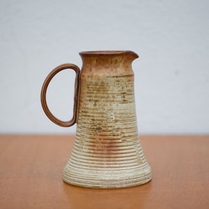 Vintage pitcher, vintage stoneware pitcher, carafe, jug, kitchen, collection, pitcher, jug