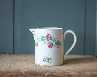 ceramic pitcher Moulin des Loups Hamage Nord, ceramic jug, flower pot, spoon pot, kitchen, collection, pottery, 60&#39;s