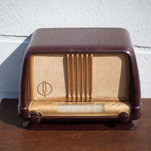 Récepteur radio à tubes vintage des années 50 S-77 récepteur radio à ondes  court