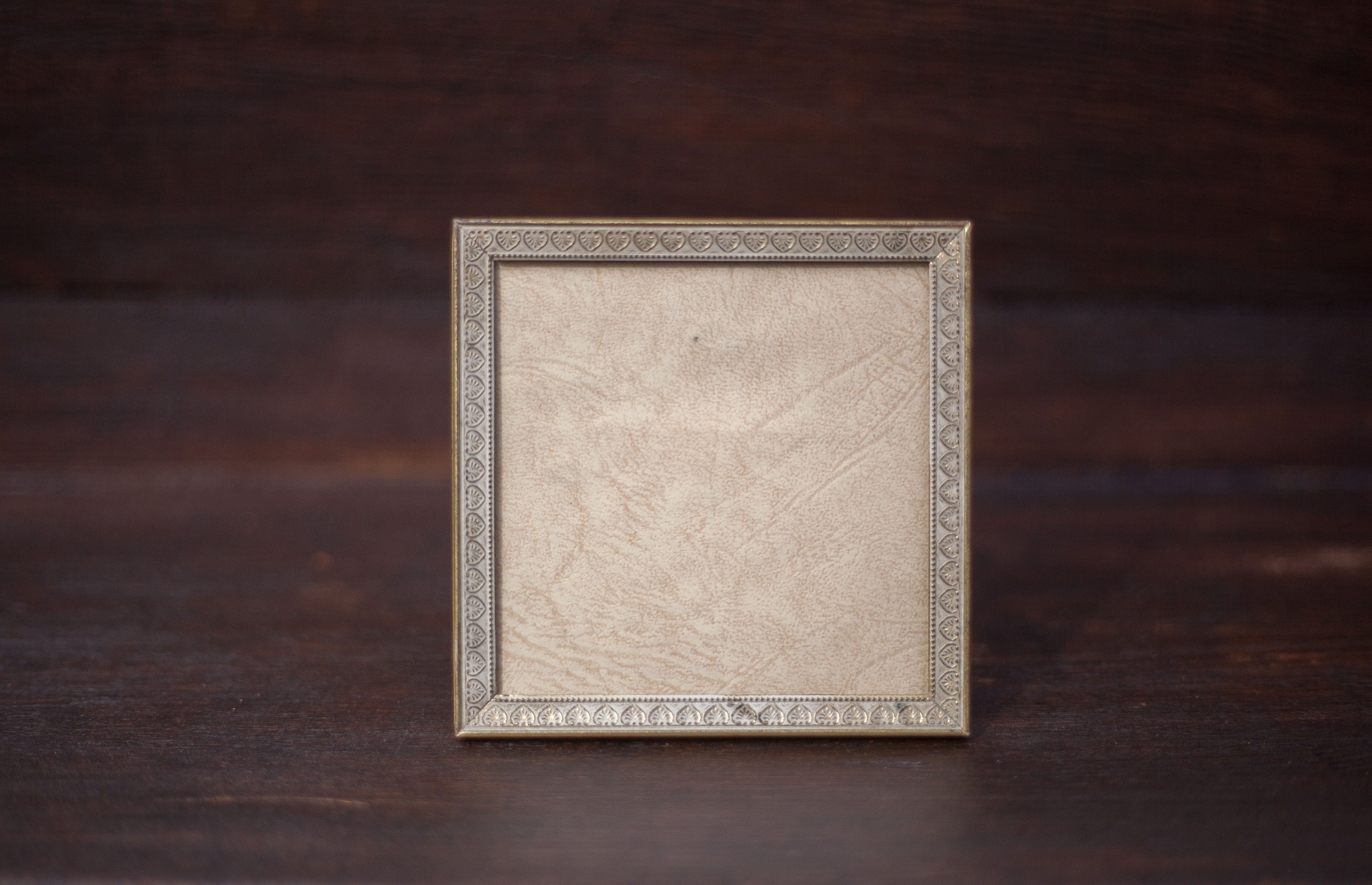 Cadre Photo Vintage, Cadre à Poser ou Mural, Petit Laiton, Décoration Murale, Frame