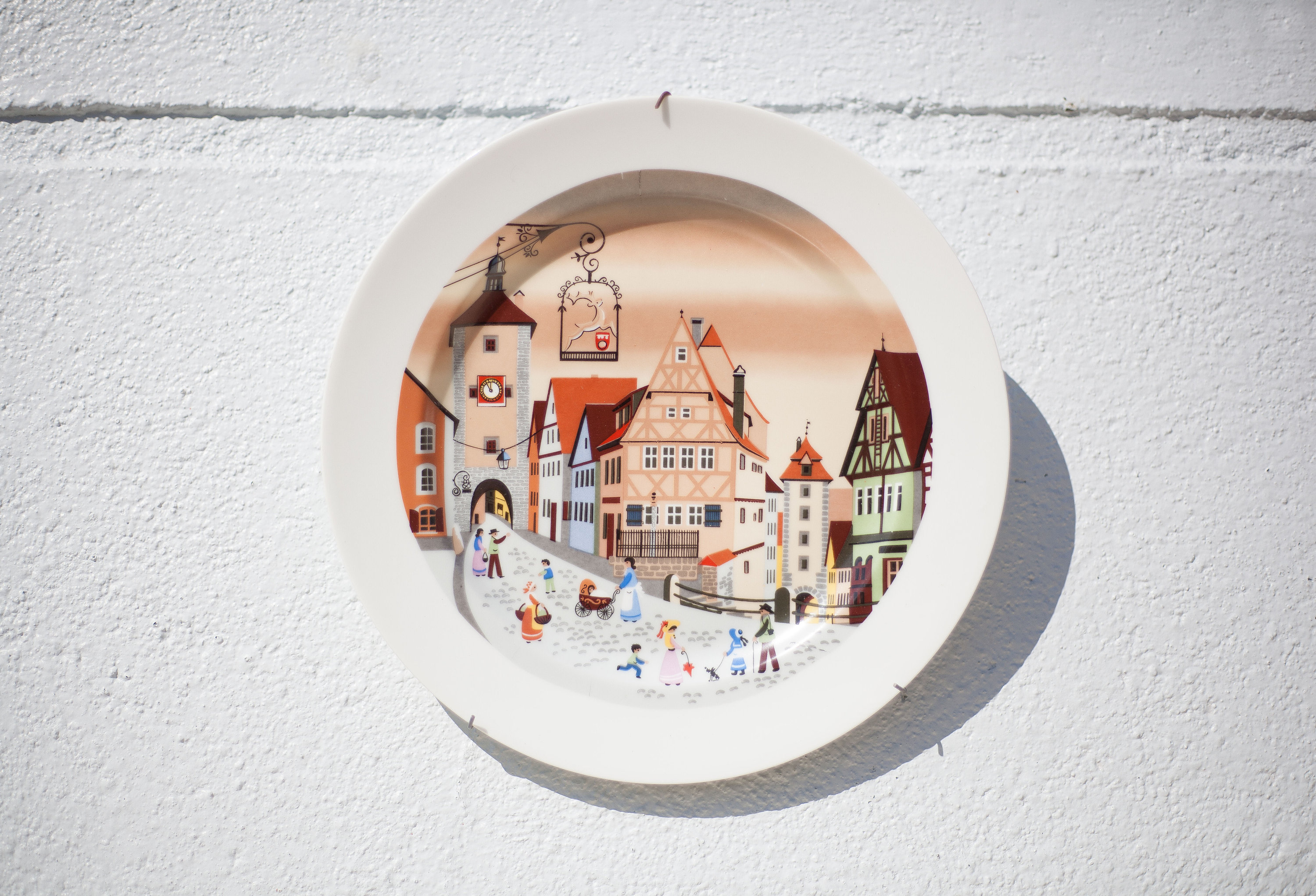 Assiette Porcelaine Limoges A.vignaud Décorative Murale, Assiette Collection, French Plate, Wall Dec