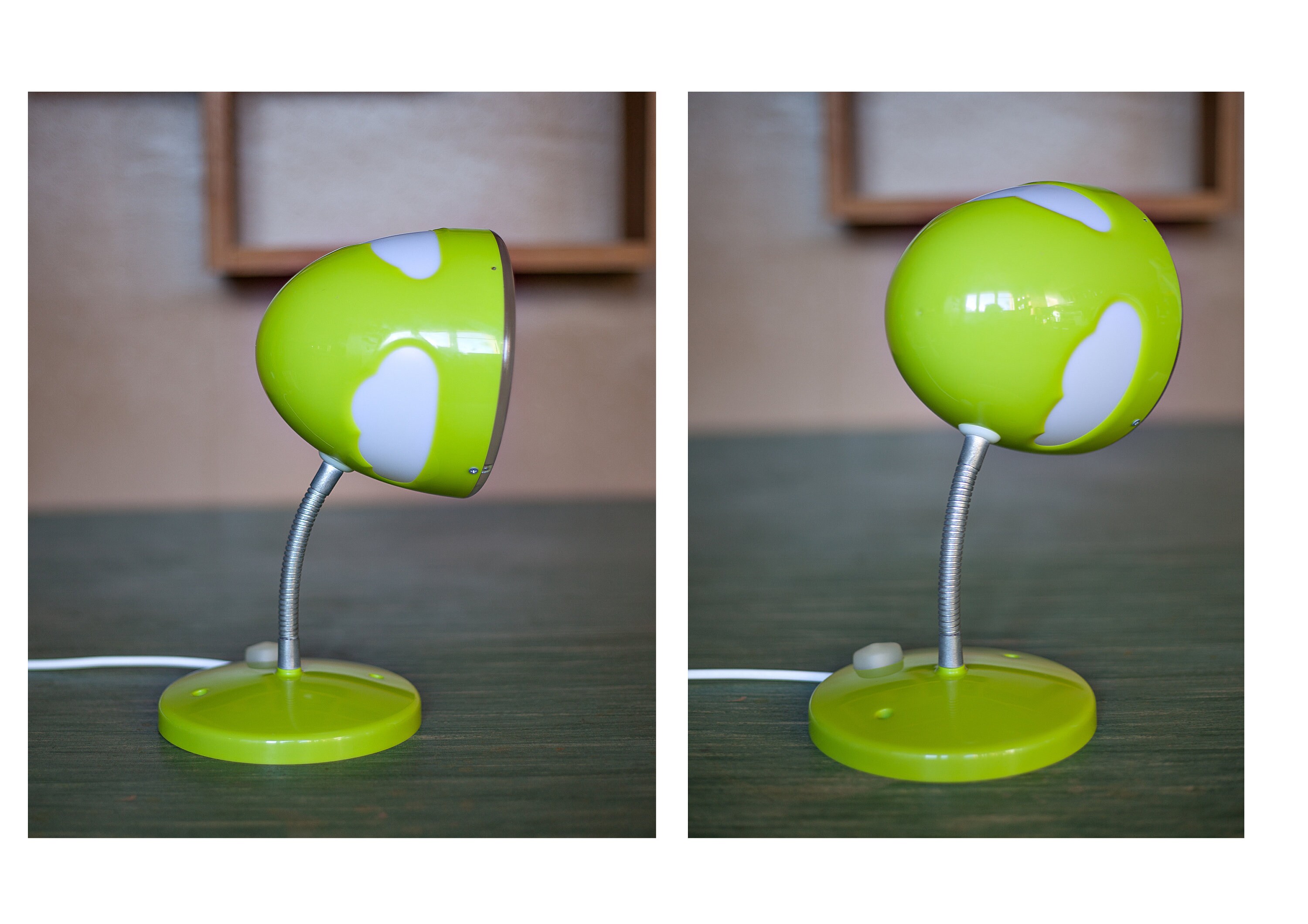 Applique Ikea Modèle Skojig Vert Pomme Acidulé, Lampe Nuage, Chambre Enfant, Mural ou Bureau, Pop, 9