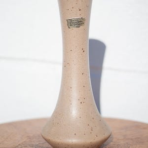 Old stoneware vase from Vallauris, stoneware vase, decorative vase, flower pot, large long neck vase, collection, terrace, decoration, 70&#39;s
