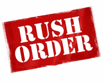 Rush Order Upgrade: Expedited Processing & Priority Shipping