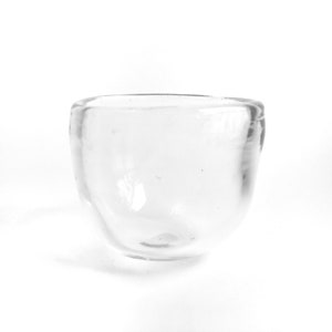 Small Glass Bowl Filled with Bubbles