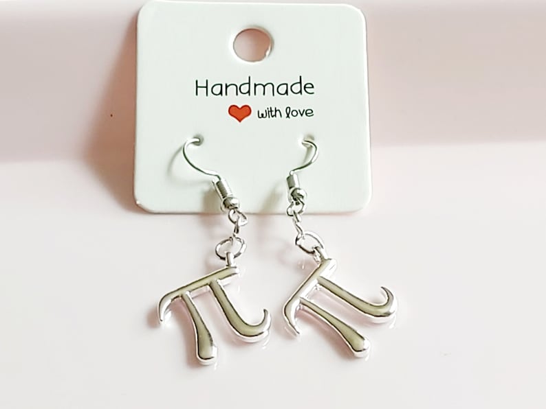 pi earrings