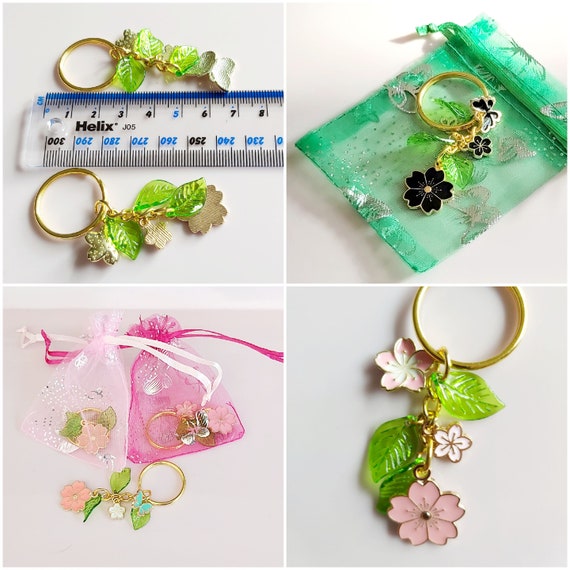 桜田通　Key Ring Sakura da Festa Sakura Blossom Keyring. Cherry Blossom Branch Keychain