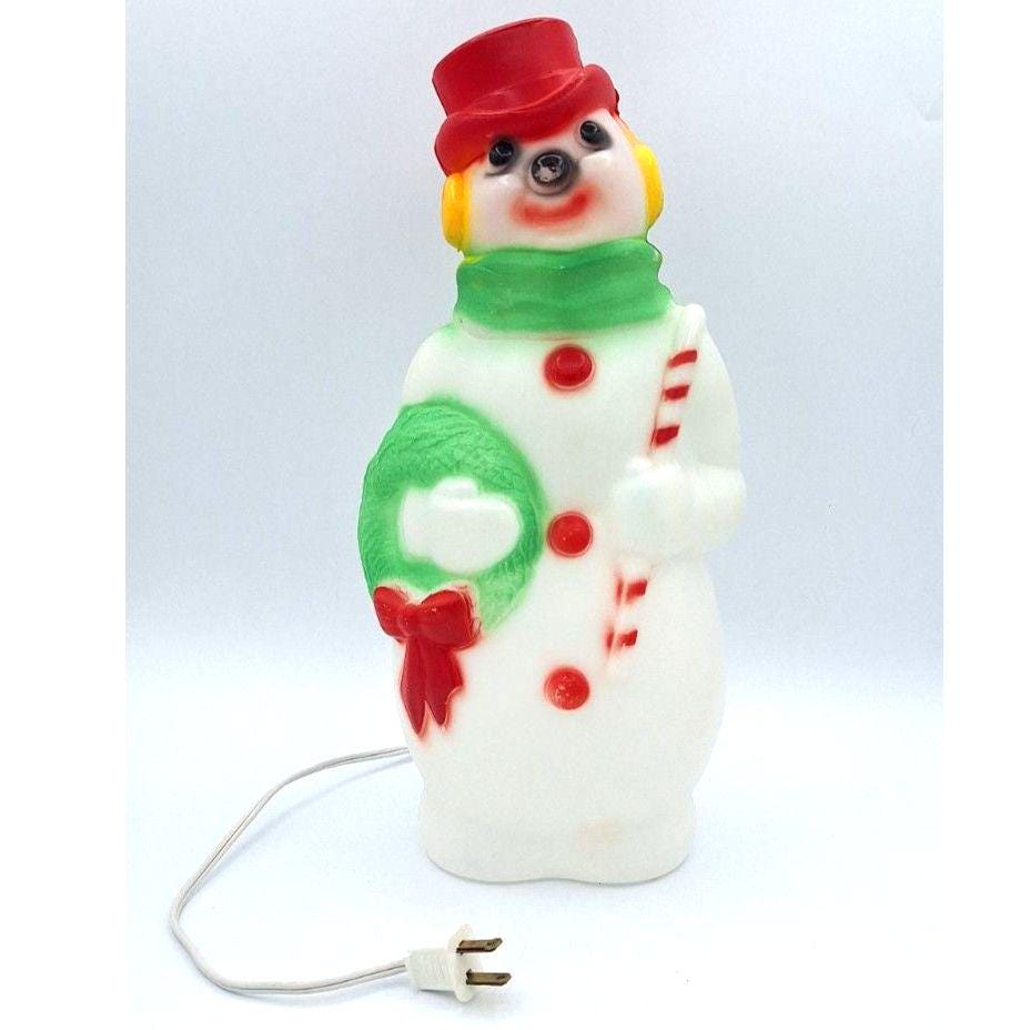Vintage Empire Blow Mold Snowman - Etsy