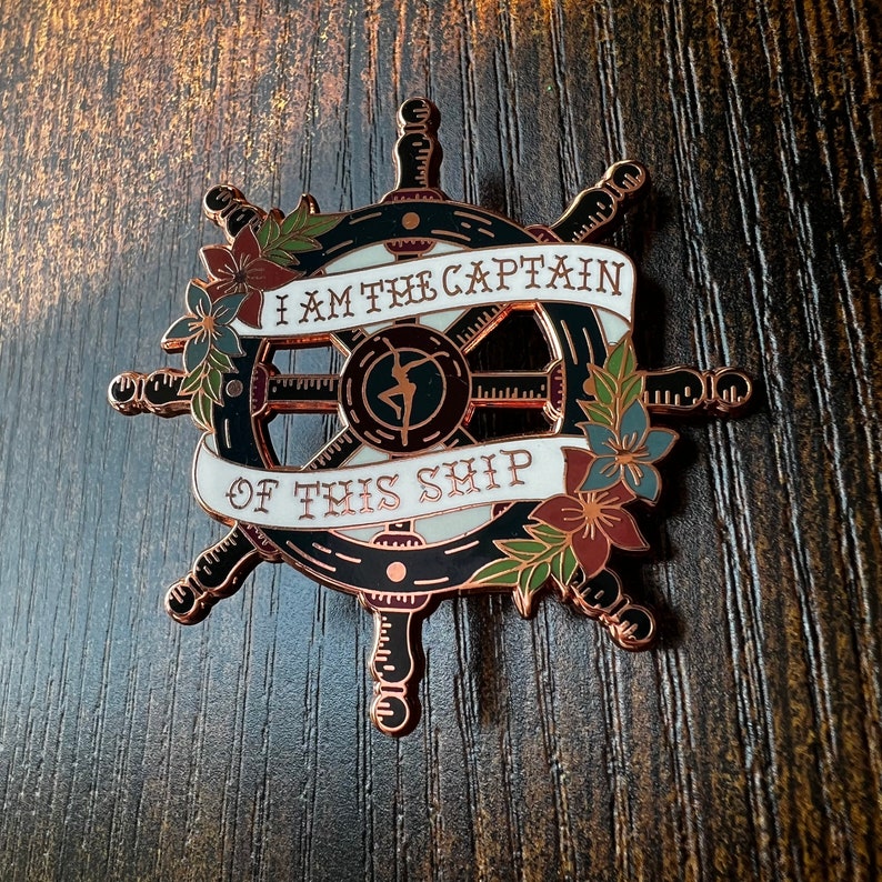 Captain Inspired Pin - Etsy