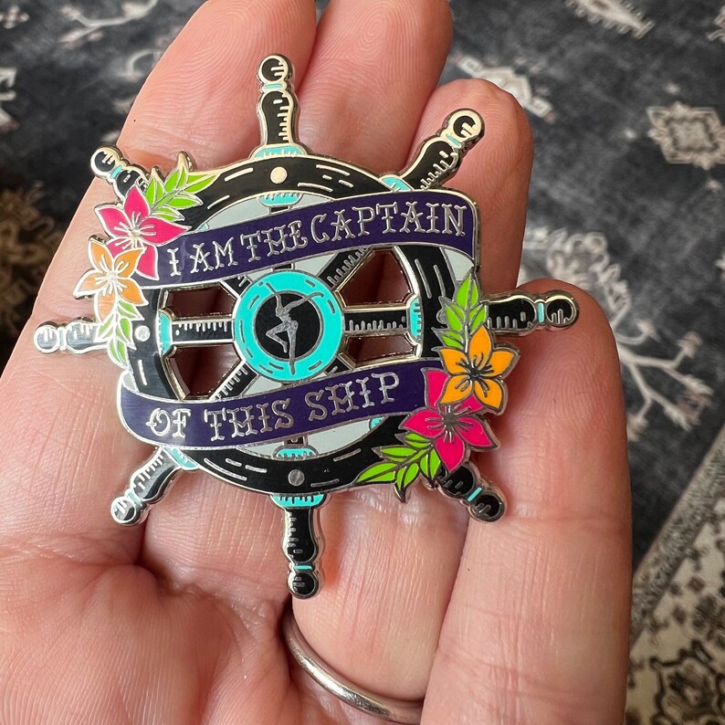 Captain Inspired Pin - Etsy