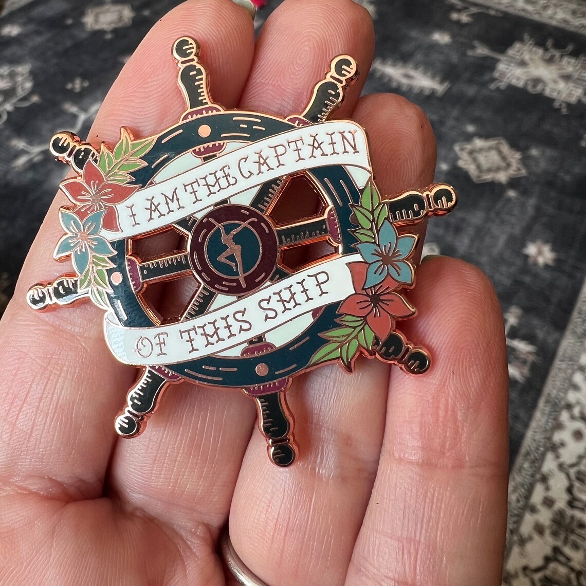 Captain Inspired Pin - Etsy