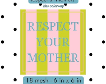 ¡Respeta a tu madre! Harry Styles - Kiss All The Time. Disco, Occasionally. Patrón de lienzo para bordar (¡baila ya!) ¡COLOR DE KISS!