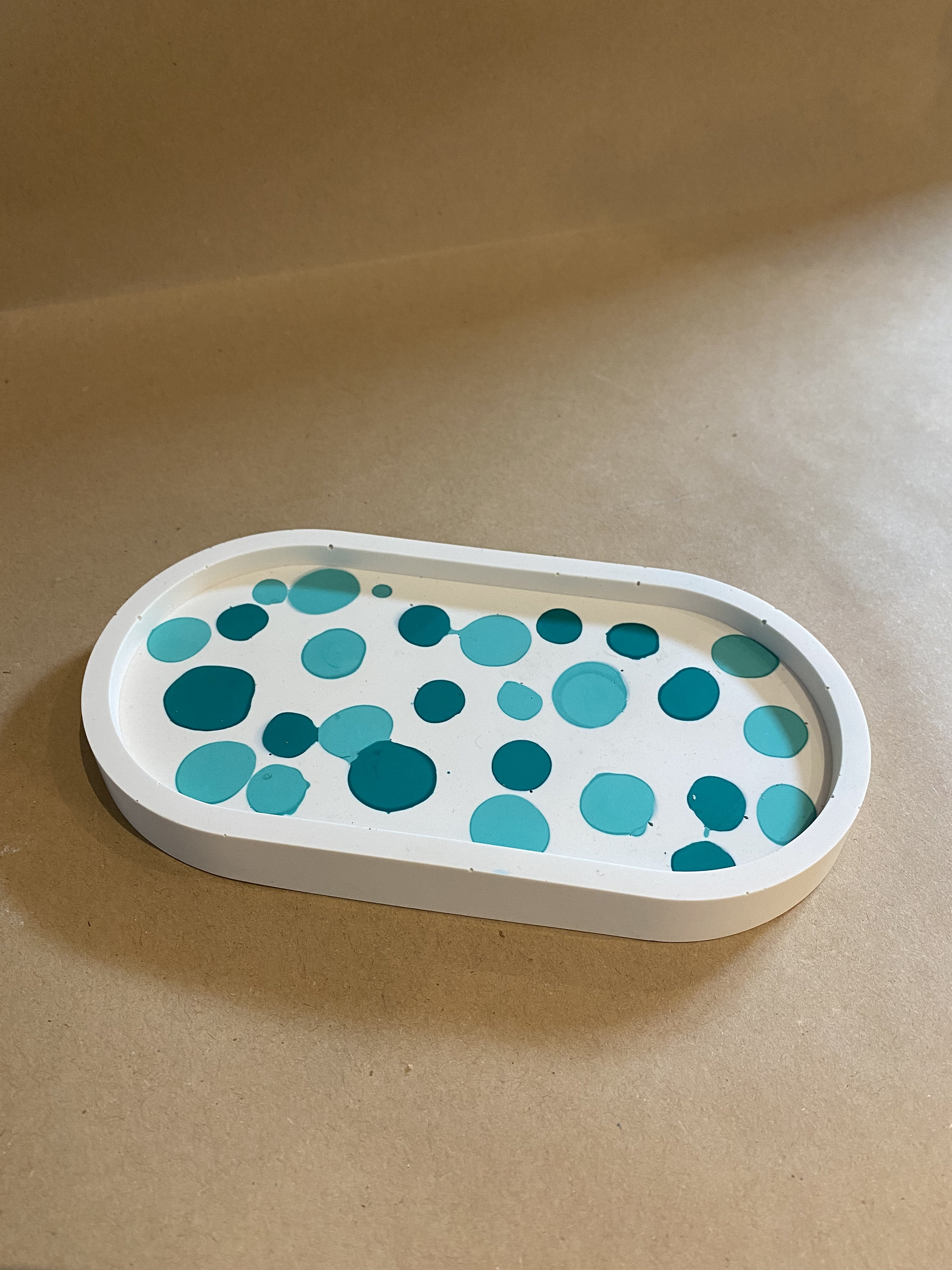 Plateau de Bibelot Eco Resin Jesmonite