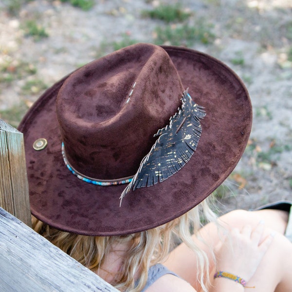 Custom Hat Feather Etsy