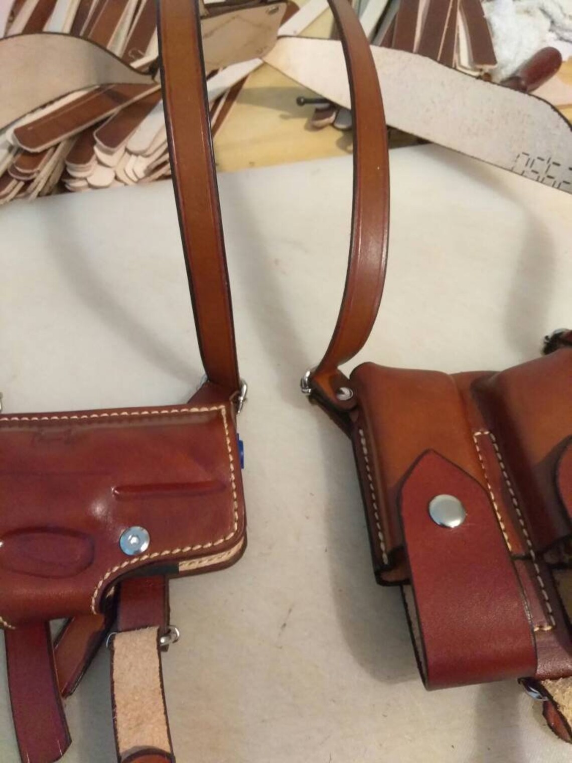 Tactical shoulder holster for HK VP9. 9mm with double magazine Etsy