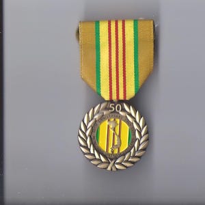 Vietnam 50th Anniversary full size medal