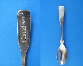 CANADIAN AIRLINES Canada Souvenir Collector Spoon Teaspoon Vintage Collectible Defunct AIRPLANES