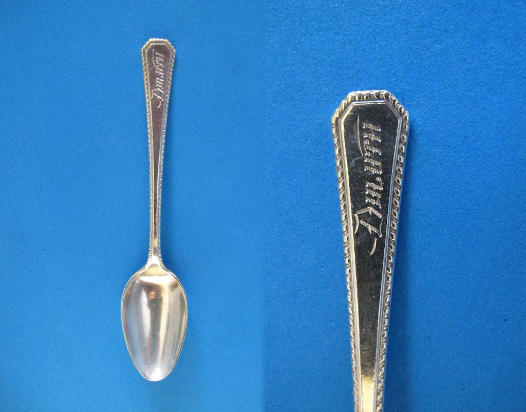 STERLING Silver DULUTH MINNESOTA Souvenir Collector Spoon Vintage