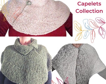 Cape Collection Knitting Patterns With Video Tutorials