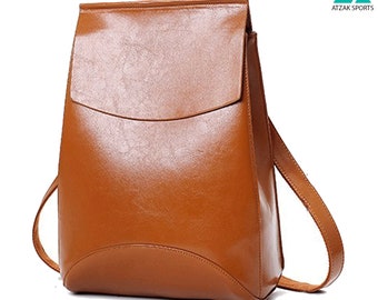 womens leather backpack sale