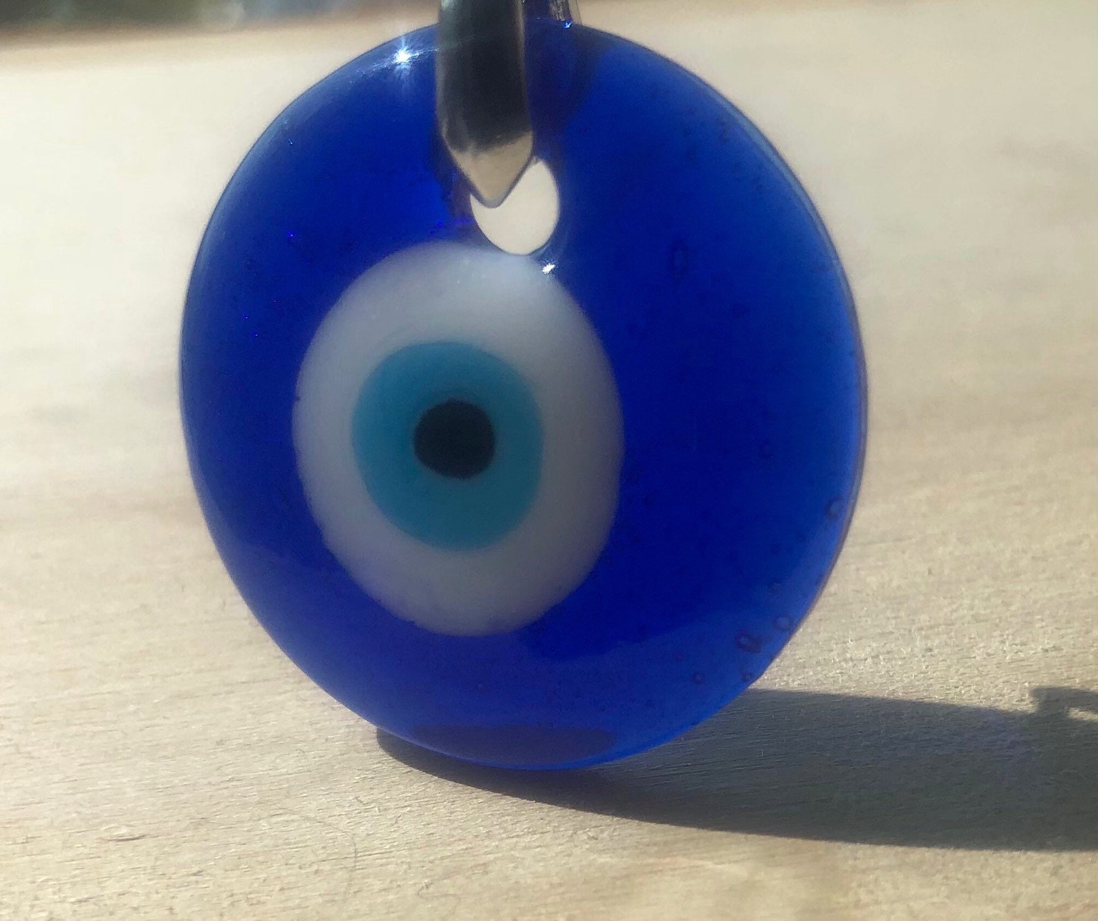 Evil Eye Necklace Nazar Evil Eye Blue Eye Glass Turkish Etsy