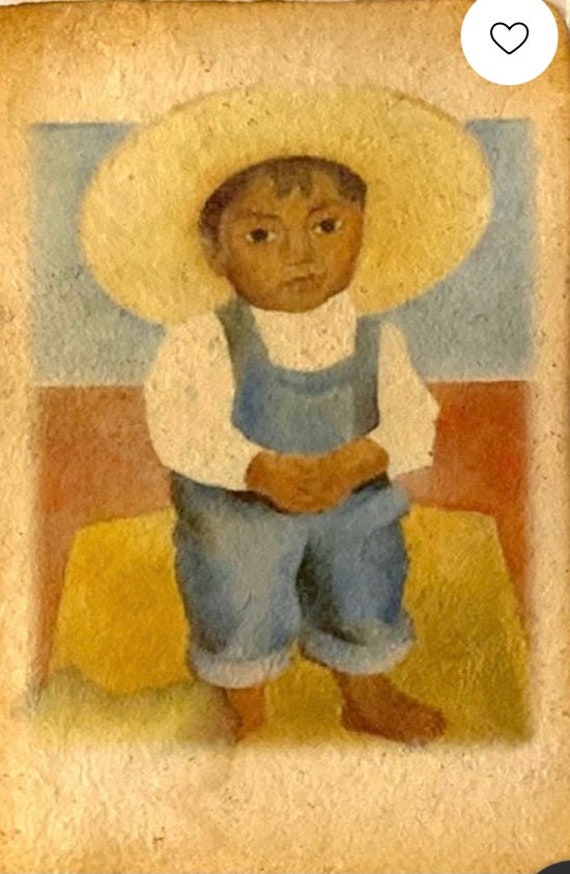 Limited Edition Retrato De Ignacio Sanchez by Rivera Sanchez Etsy