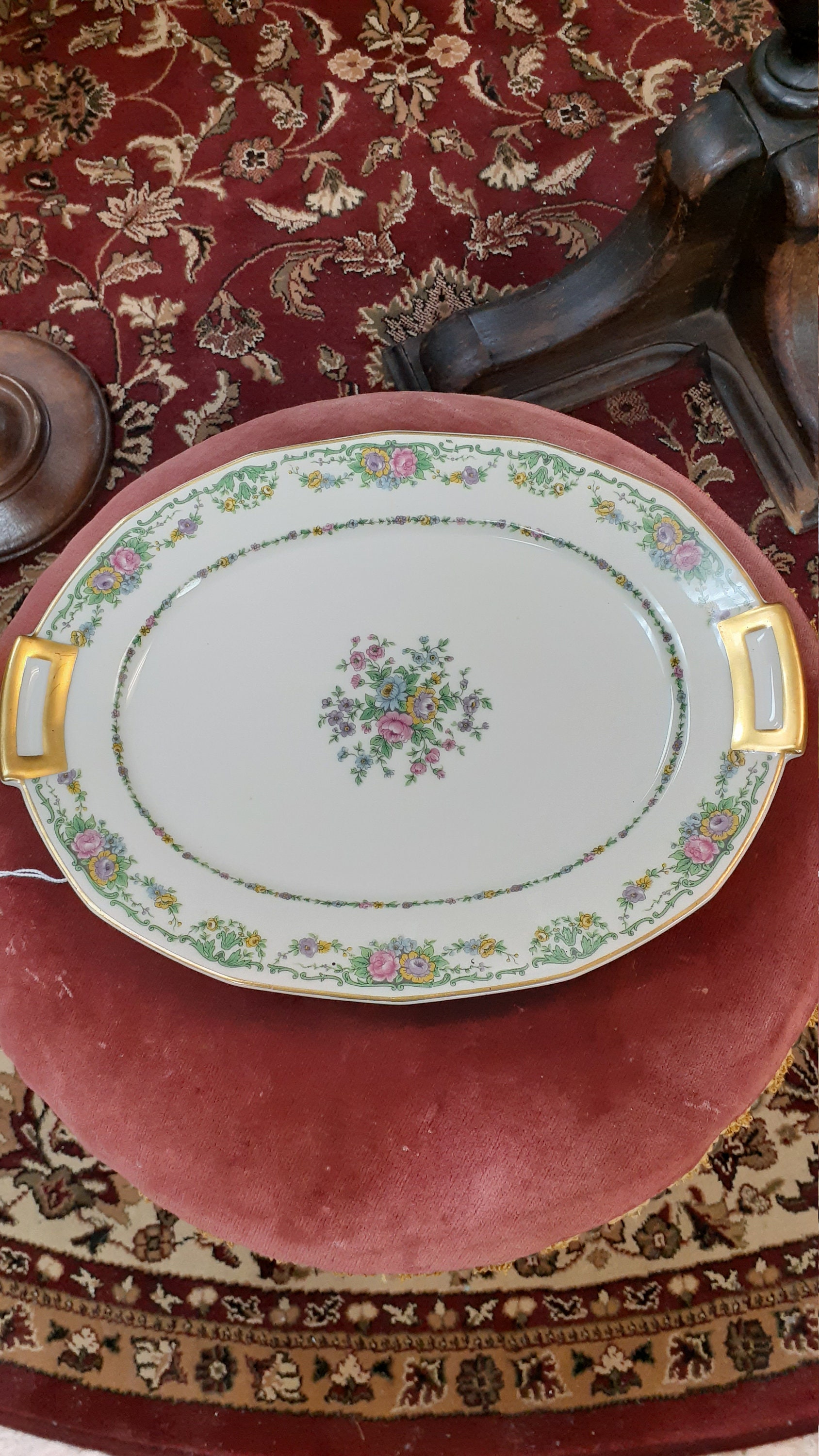 CH Field Haviland Limoges GDA France Oval Serving Platter Etsy