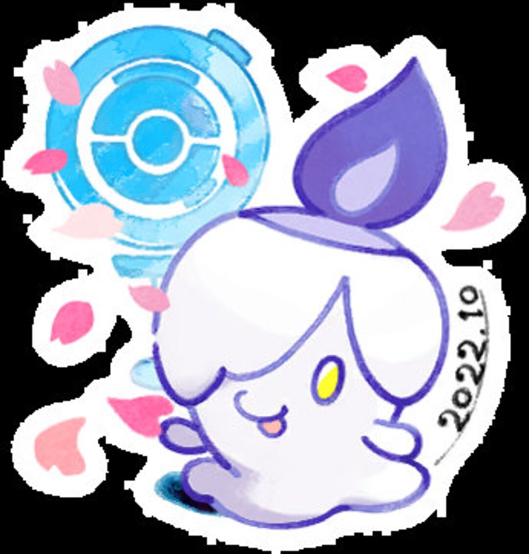 Buy Pokemon Go in Game Stickers Litwick Pokestop Online in India - Etsy