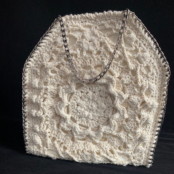 The Stella Bag Crochet Pattern - Based on the Fallabella Mini Tote by Stella McCartney