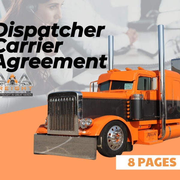 DFY/Done For You Freight Dispatcher and Trucking | Dispatcher Carrier Agreement