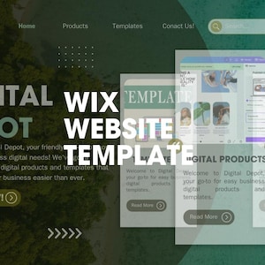 DFY/Done For You Wix Website Template | Wix Design Layout | Wix Site Design