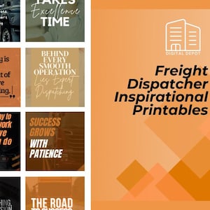 DFY/Done For You Freight Dispatcher and Trucking | Inspirational Printables