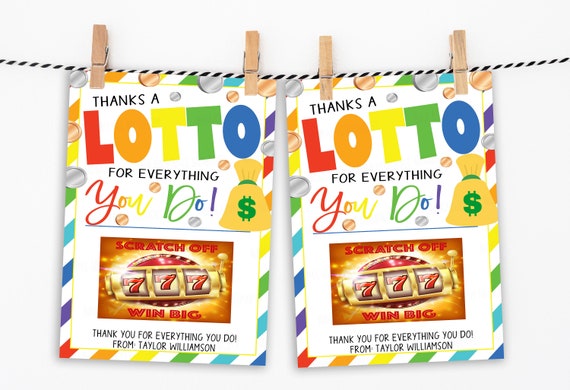Lottery Ticket Holder, Solid Wood Scratch off Lottery Ticket