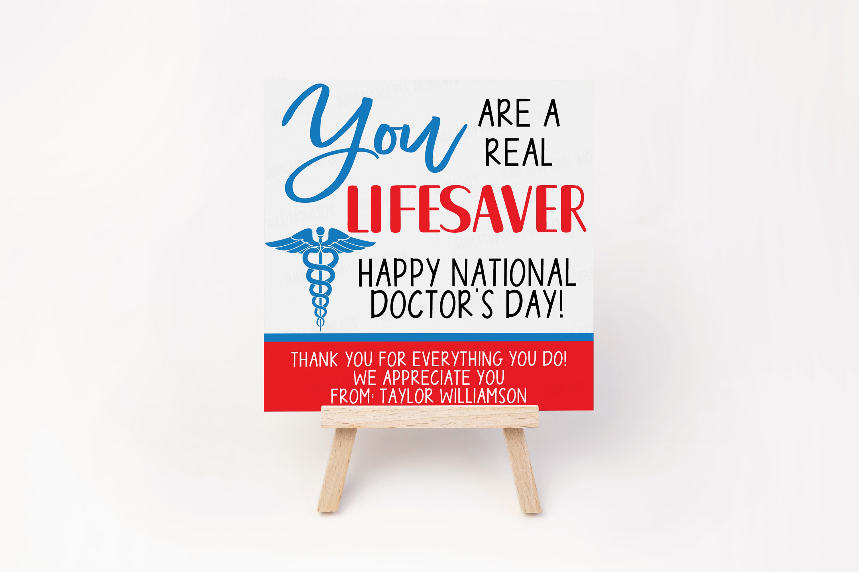 Doctor Appreciation Gift Tag National Doctor's Day You Etsy