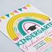Editable Kindergarten Graduation Celebration Invitation, Prek Party ...