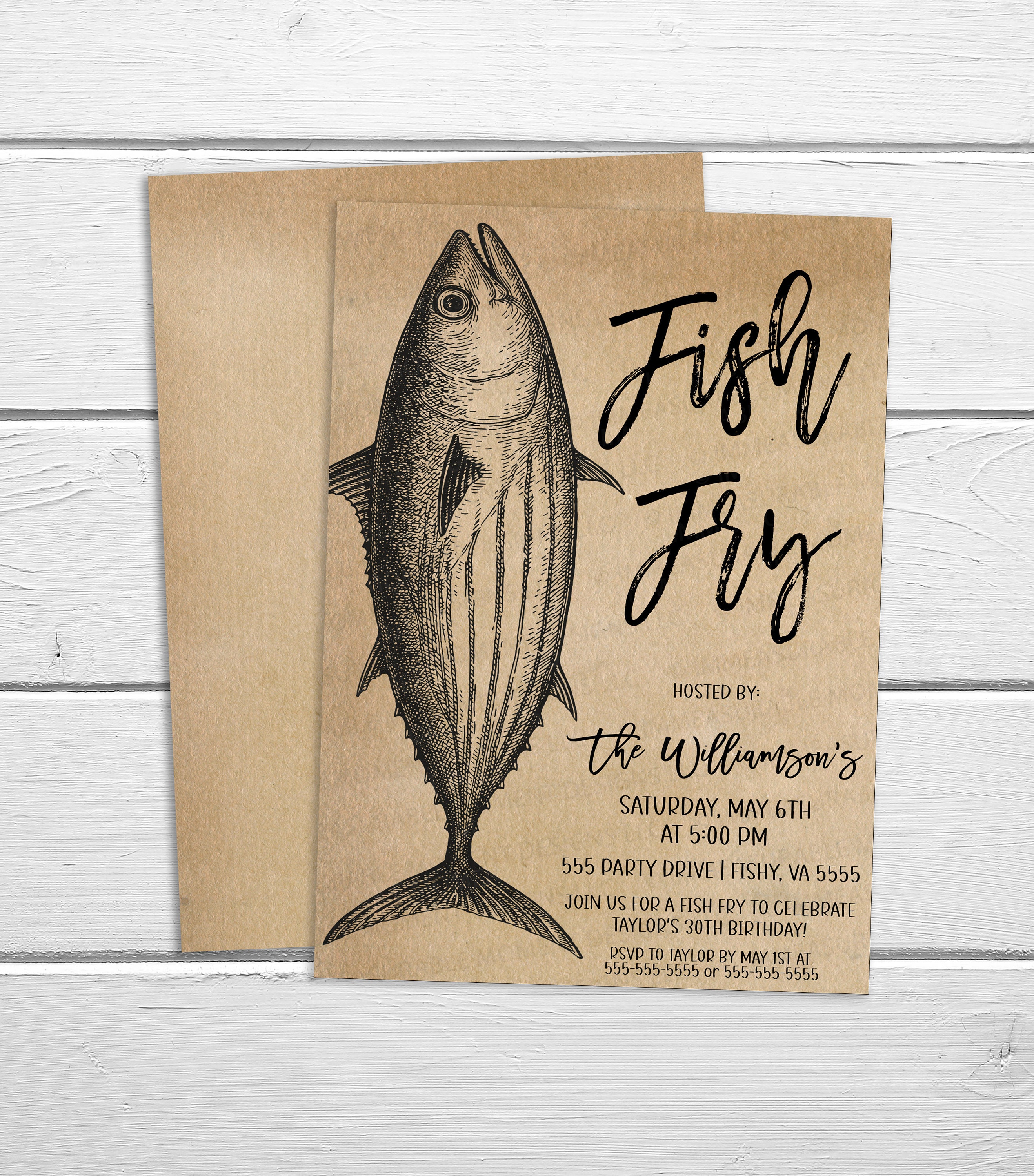 Fish Fry Party Ideas