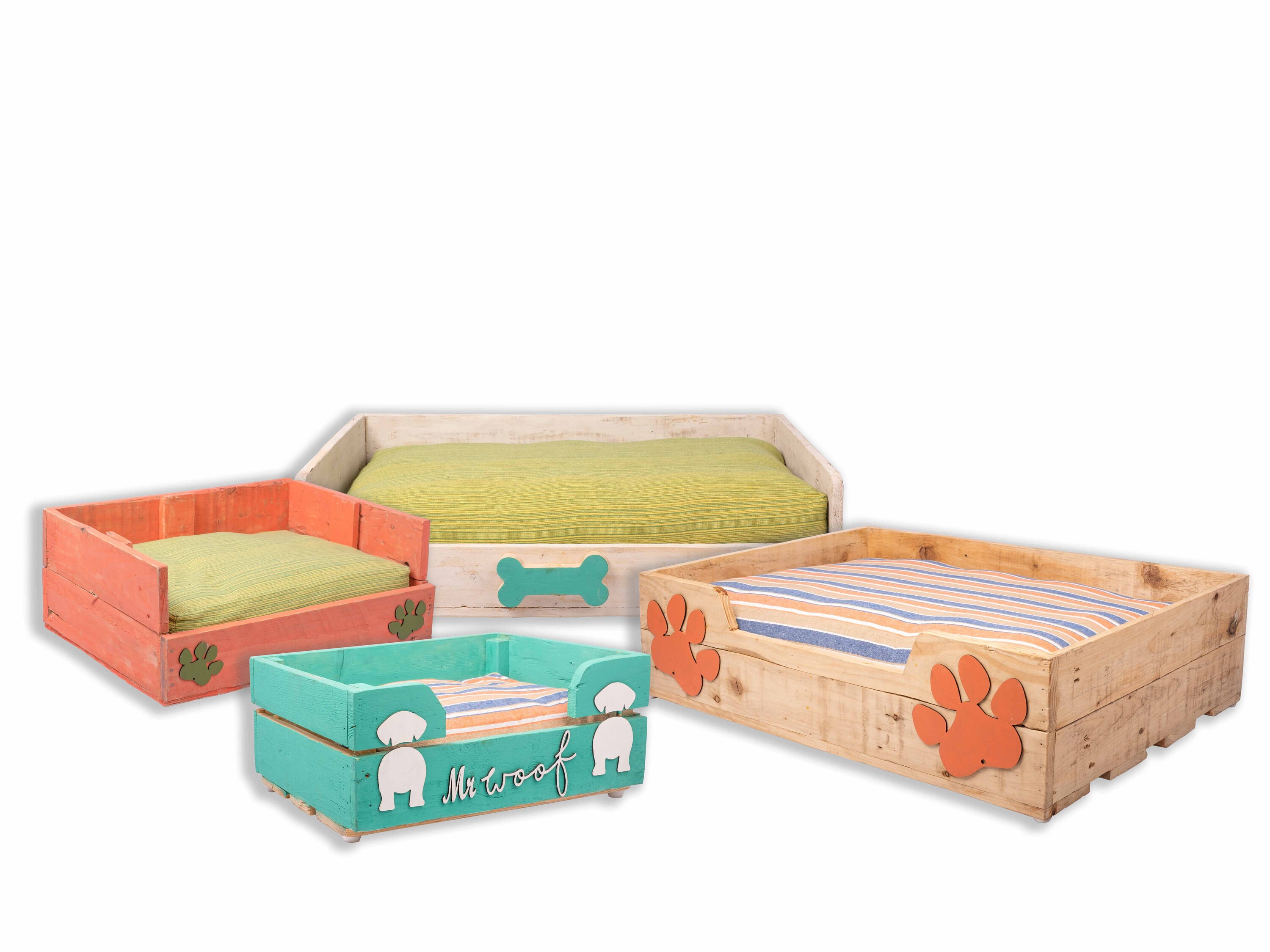 Wooden Dog Bed Dog Crate Furniture Dog Kennel Dog Bed Wood Etsy