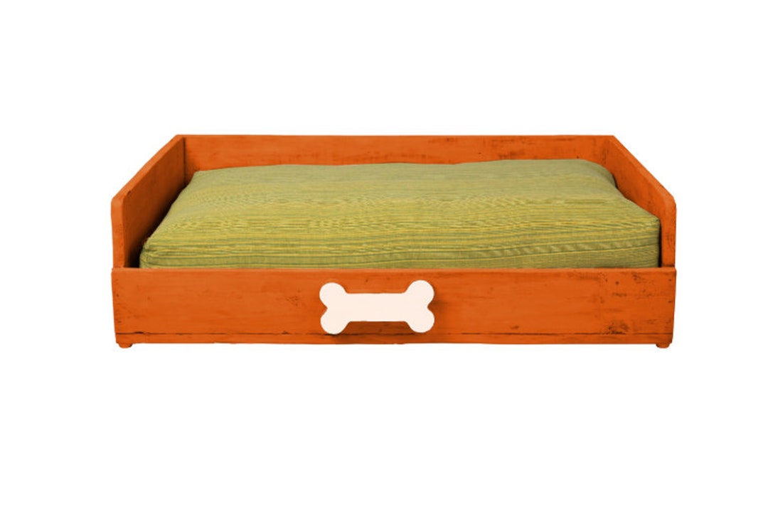 Personalized Dog Bed Wood Dog Bed Dog Crate Furniture Etsy