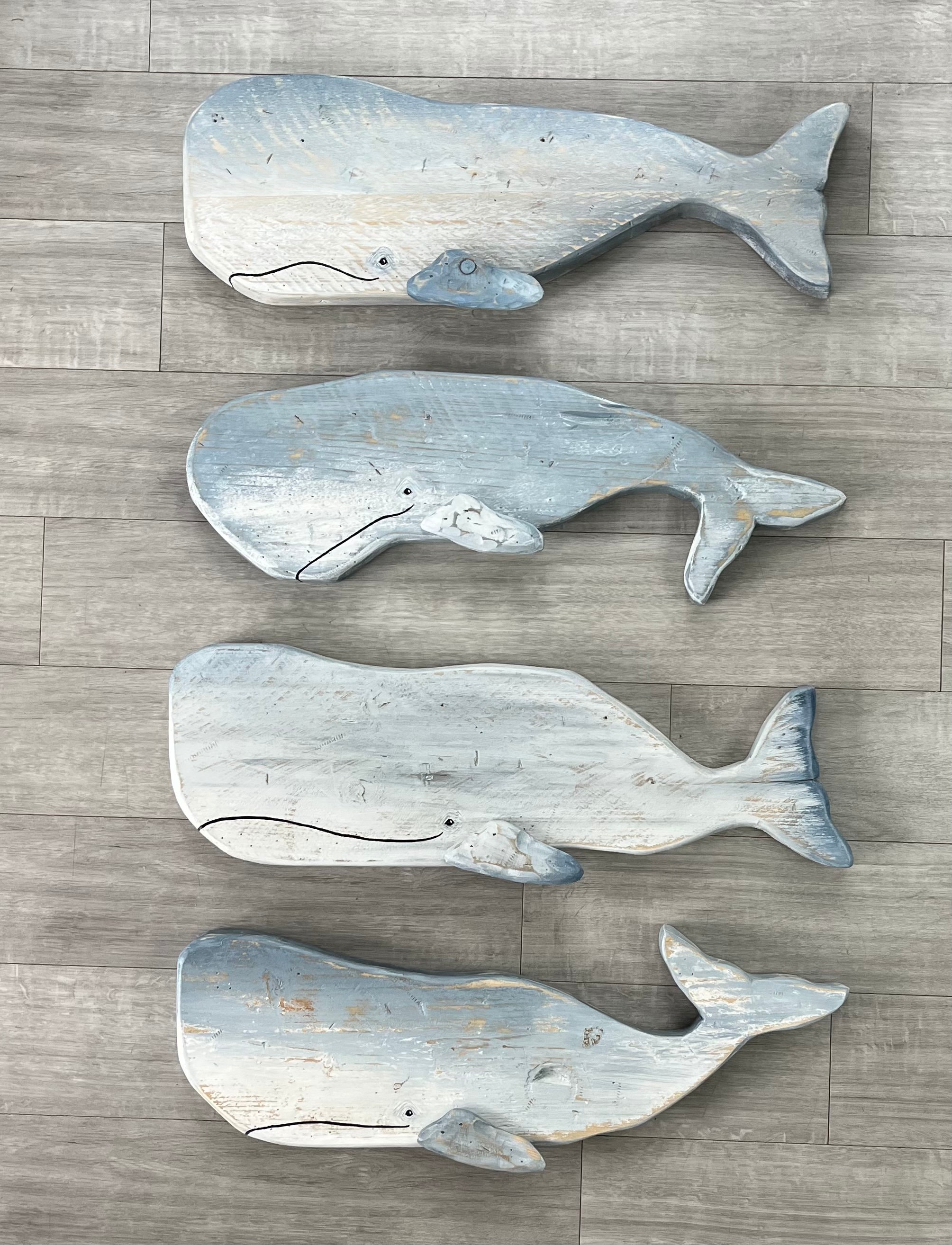 Reclaimed Wood Whale Wall Art: Nautical Home Decor - Etsy