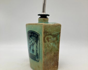 Ceramic Oil Dispenser Bottle