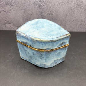 Blue Breezes Ceramic Box