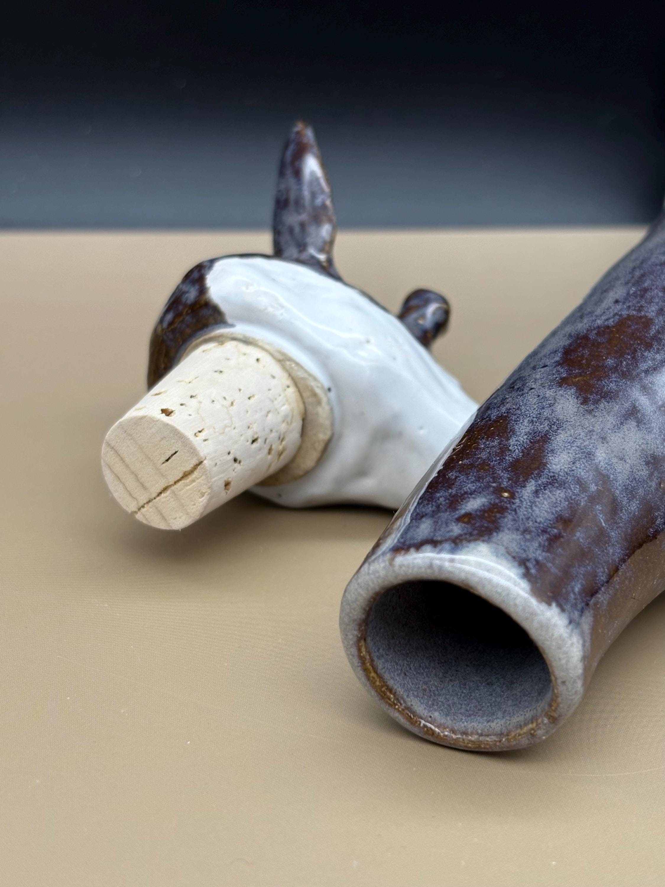 Papi the Happy Okapi Sculpted Ceramic Animal Bottle - Etsy