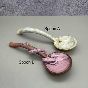Handmade Ceramic Spoons