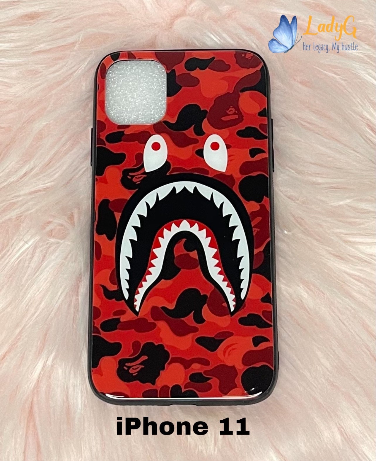 Purple Camo Bape Bathing Ape Shark Mouth Case iPhone X, Xs, XR, Xs 11, 11  Pro, 11 Pro Max – CaseJungle