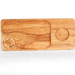 Wooden Serving Tray / Coffee Serving Tray / Coffee Tray / Wooden Tray / Oak Serving Tray / Oak Coffee Tray