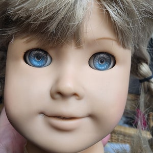 Silver Ombre Custom American Girl Doll Wig fits size 10-11 Joy Wig Gray  Hai…  Custom american girl dolls, American girl doll hairstyles, Doll  clothes american girl